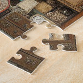 Het Oude Curiositeiten Winkel Legpuzzel (Zijkant)