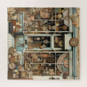 Het Oude Curiositeiten Winkel Legpuzzel (Horizontaal)