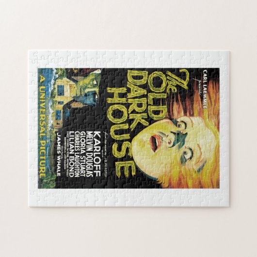 Het oude donkere huis (1932) legpuzzel (Horizontaal)