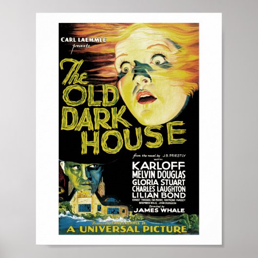 Het oude donkere huis (1932) poster (Voorkant)