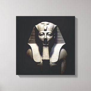 Het oude Egypte de farao Canvas Afdruk
