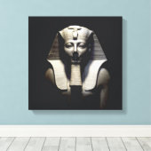 Het oude Egypte de farao Canvas Afdruk (Insitu (Houten vloer))