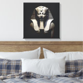 Het oude Egypte de farao Canvas Afdruk (Insitu (Slaapkamer))