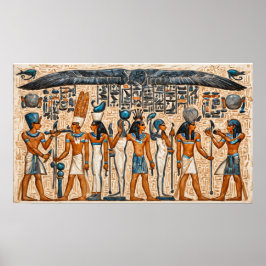 Het Oude Egypte, het Oog van Horus Poster