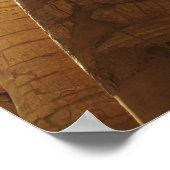 Het oude Egypte Karnak Temple hieroglyphics reizen Poster (Hoek)