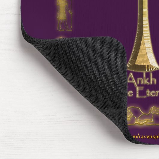 Het oude Egyptische Ankh Mousepad Muismat (Hoek)