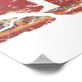 Het oude Egyptische boek van de Dood - Horus Poster (Hoek)