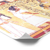 Het oude Egyptische Boek van de Dood, waarin de He Poster (Hoek)