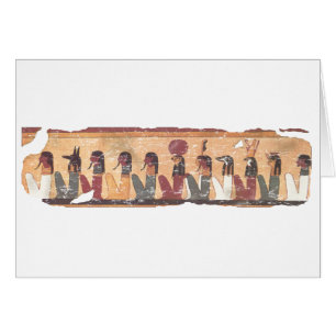 Het oude Egyptische boek van het doodvonnis