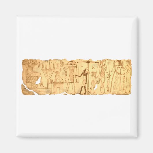 Het oude Egyptische boek van het doodvonnis Magneet (Voorkant)