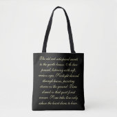 Het oude eikenhouten verhaal tote bag (Voorkant)