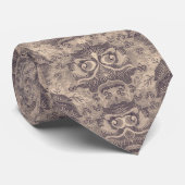 Het oude Floral Pattern herziene Stropdas 1 (Opgerold)