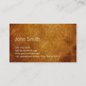 Het oude Gescheurde Visitekaartje van de (Achterkant)