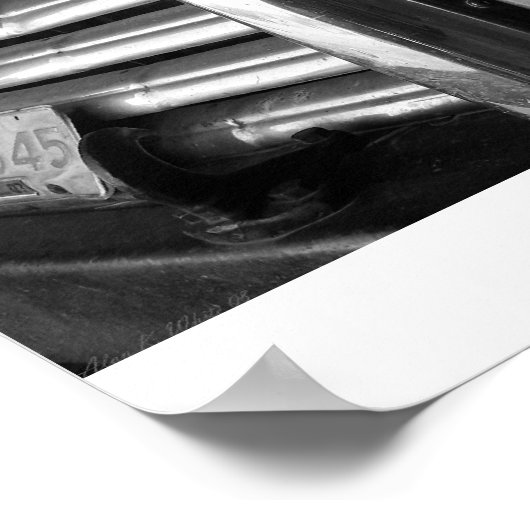 Het oude GMC Farming Truck dat ik gefotografeerd h Poster (Hoek)