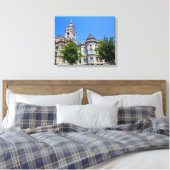 Het oude graafschap Vanderburgh Canvas Afdruk (Insitu (Slaapkamer))