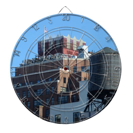 Het Oude Haven Autoriteit Gebouw Dartbord (Voorkant)