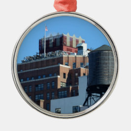 Het Oude Haven Autoriteit Gebouw Metalen Ornament