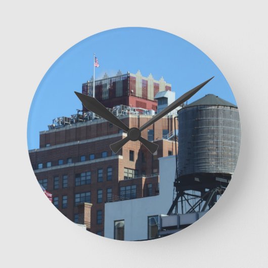 Het Oude Haven Autoriteit Gebouw Ronde Klok (Voorkant)