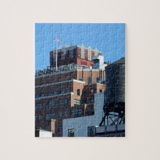 Het Oude Havenautoriteitsgebouw Legpuzzel (Verticaal)