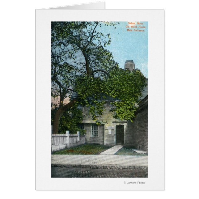 Het oude heksenhuis, hoofdingang (Voorkant)