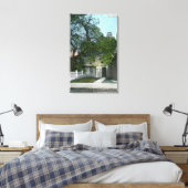 Het oude heksenhuis, hoofdingang canvas afdruk (Insitu (Slaapkamer))