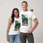 Het oude heksenhuis, hoofdingang t-shirt (Unisex)
