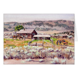 Het OUDE HOMESTEAD van SHARON SHARPE