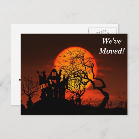 Het oude Huis heeft het Nieuwe Briefkaart van het  (Voorkant / Achterkant)