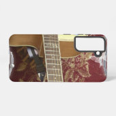 Het oude instrument is het gouden snaarinstrument. samsung galaxy hoesje (Achterkant horizontaal)