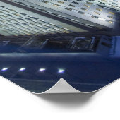 Het oude John Hancock-gebouw met Boston in het geb Poster (Hoek)