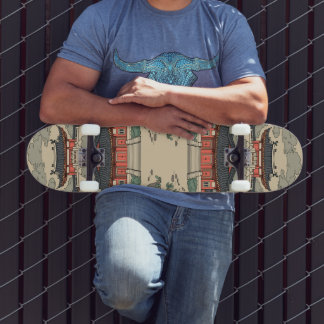 Het oude koninklijke paleis Skateboard