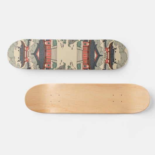 Het oude koninklijke paleis Skateboard (Horizontaal)
