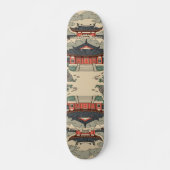 Het oude koninklijke paleis Skateboard (Voorkant)
