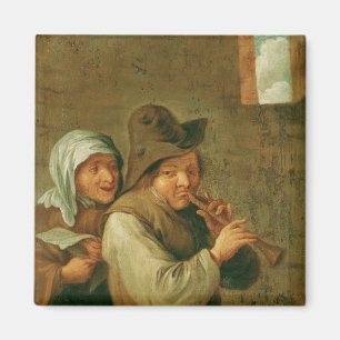 Het oude koppel magneet