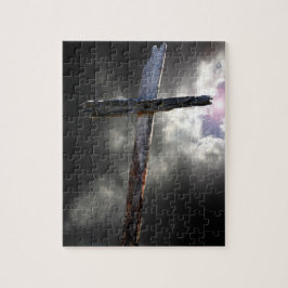 Het oude kruis legpuzzel