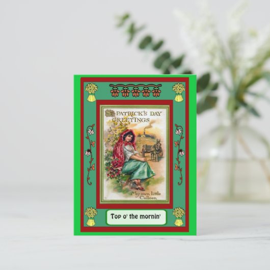 Het oude land briefkaart (Staand voorkant)