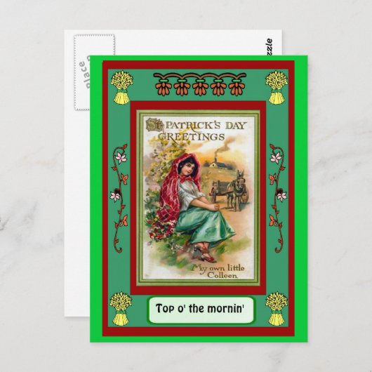 Het oude land briefkaart (Voorkant / Achterkant)