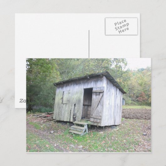 Het oude liedje briefkaart (Voorkant / Achterkant)