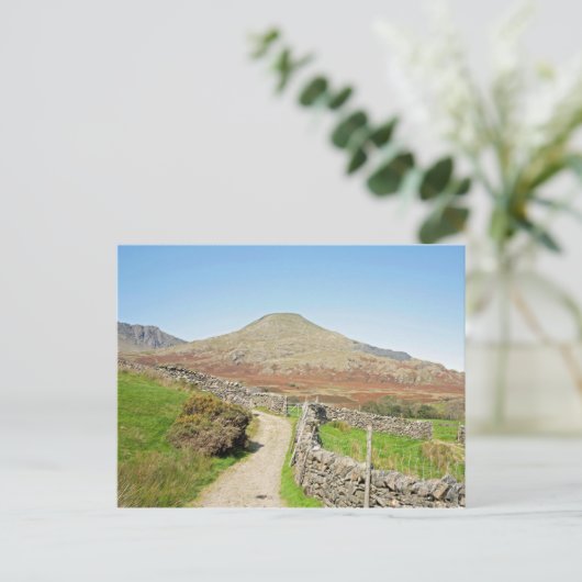 Het oude Man Coniston Briefkaart (Staand voorkant)