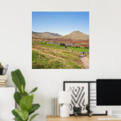 Het oude Man Coniston Briefkaart Cushion Poster (Thuiskantoor)