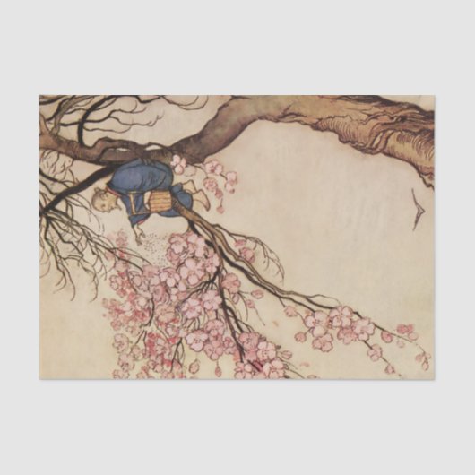 "Het oude Man dat de bomen bloesem maakte" van War Tissuepapier (Voorkant)