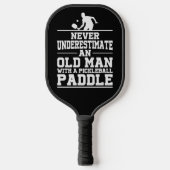 Het oude Man Pickleball Paddle (Voorkant)