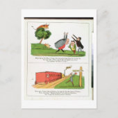 Het oude Man van Aosta, pagina van 'The Book of No Briefkaart (Voorkant)