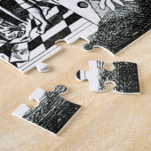 Het Oude Man van de Berg geeft zijn bevel Legpuzzel (Zijkant)