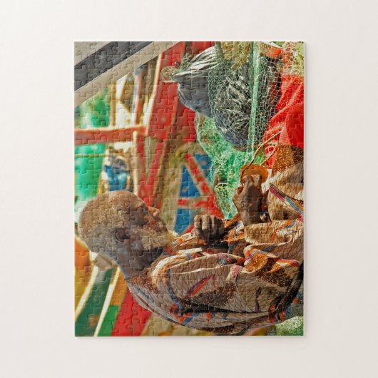 Het oude Man van het Zee. Legpuzzel (Verticaal)