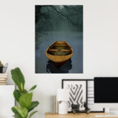 Het oude meer poster (Thuiskantoor)