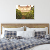 Het oude middeleeuwse Kasteel de Rully in de Cote Canvas Afdruk (Insitu (Slaapkamer))