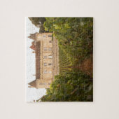 Het oude middeleeuwse Kasteel de Rully in de Cote Legpuzzel (Verticaal)