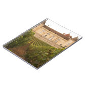 Het oude middeleeuwse Kasteel de Rully in de Cote Notitieboek (Linkerzijde)