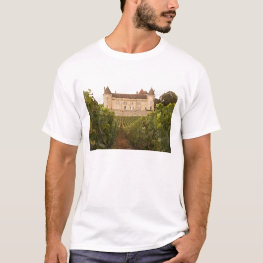 Het oude middeleeuwse Kasteel de Rully in de Cote T-shirt (Voorkant)